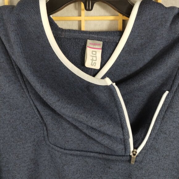 Stio Sweetwater Quarter Zip Fleece Hoodie Blue  Size M - Picture 5 of 9